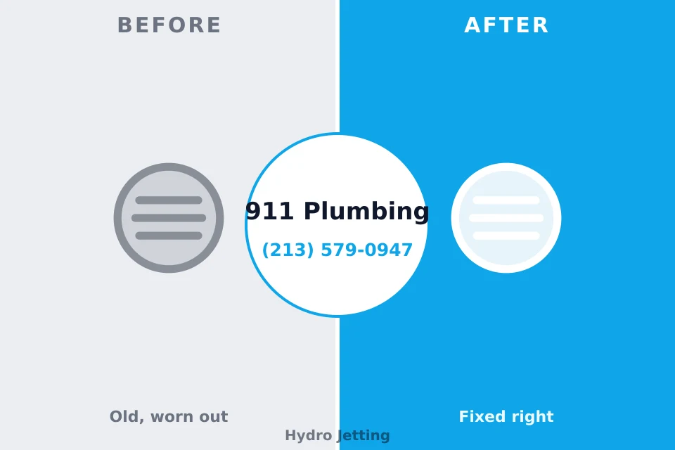 Before and after: plumbing company Indianapolis, IN